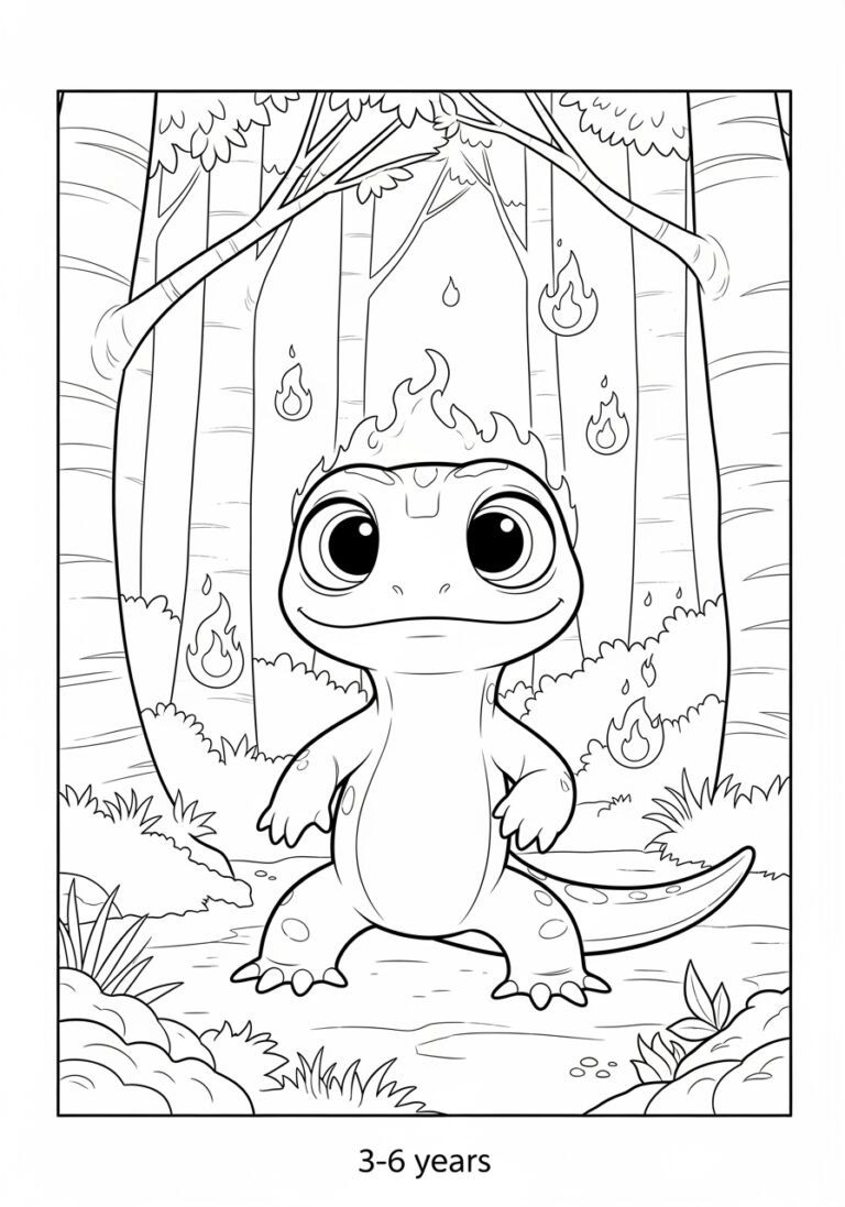 Bruni Frozen 2 Coloring Pages: Printable Fun for Kids Bruni Frozen 2 Coloring Pages: Printable Fun for Kids