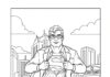 Clark Kent Coloring Pages: Printable Fun for Kids