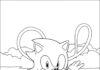 Classic Sonic Coloring Page: Printable Fun for Kids
