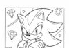 Coloring Pages: Shadow the Hedgehog