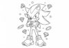 Coloring Pages Shadow the Hedgehog