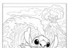 Fun and Playful Coloring Sheets Featuring Stitch