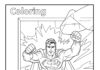 Coloring Superman: A Fun and Creative Activity