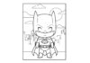 Cute Batman Coloring Pages for Kids