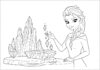 Cute Elsa Coloring Pages: Printable Fun for Kids