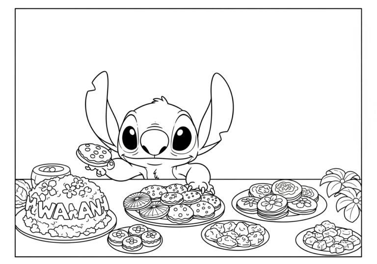 Explore Fun with Disney Lilo and Stitch Coloring Pages Explore Fun with Disney Lilo and Stitch Coloring Pages
