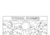 Eternal Summer Stitch Coloring Page