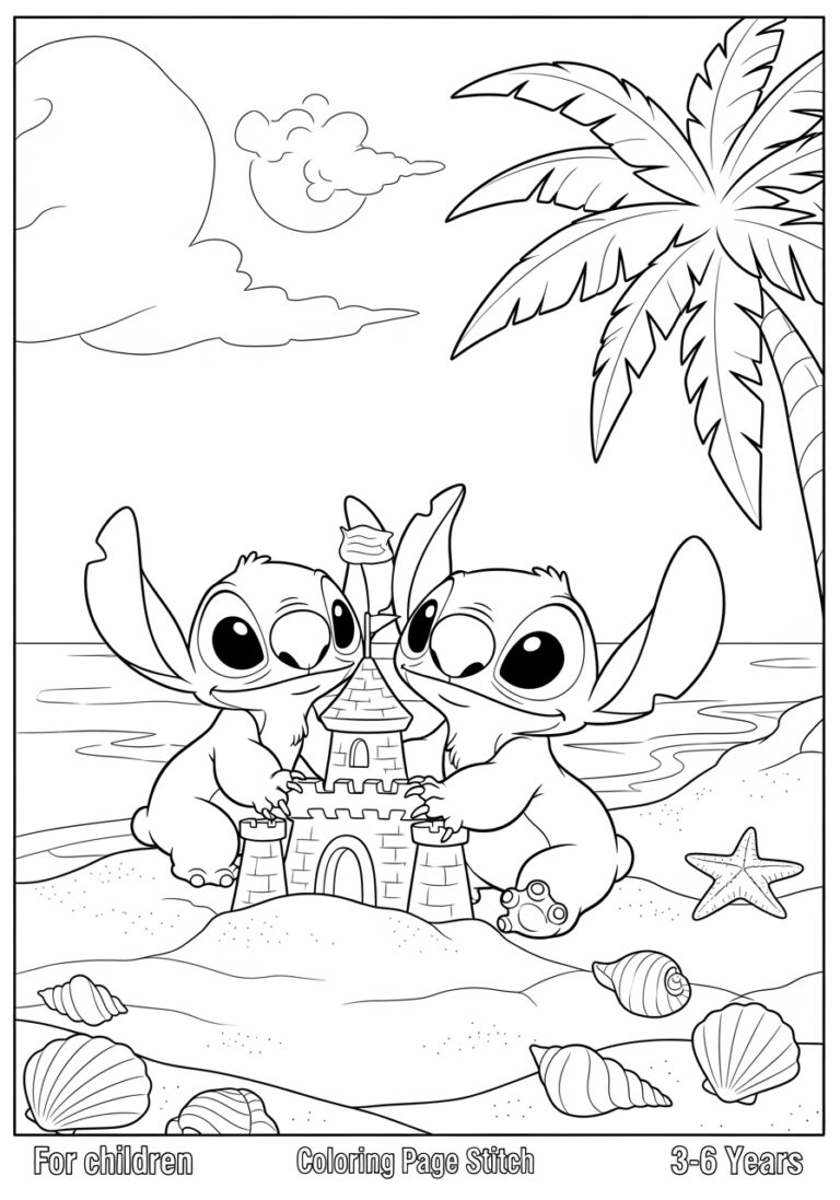 Free Coloring Pages Stitch: Fun & Creative Printables