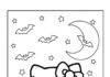 Free Printable Hello Kitty Halloween Coloring Pages