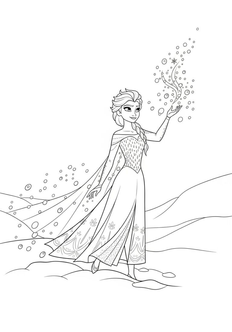 Frozen Christmas Colouring Pages for Kids Frozen Christmas Colouring Pages for Kids