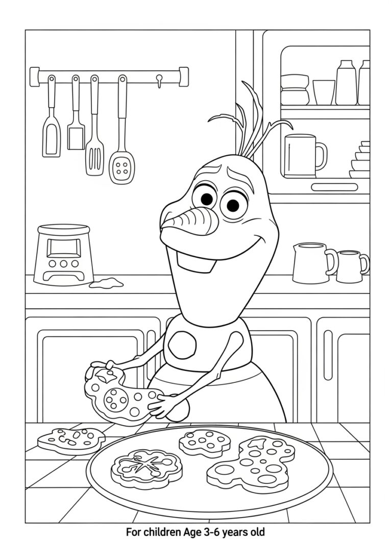 Frozen Coloring Pages: Olaf Frozen Coloring Pages: Olaf
