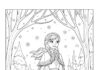 Frozen Colouring: Magical Winter Scenes for Kids