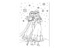 Frozen Painting Pages: A Winter Wonderland Coloring Experience