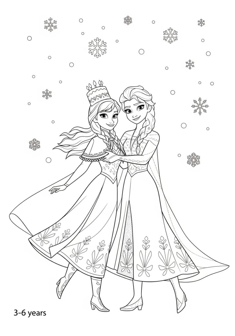 Happy Birthday Frozen Coloring Pages: Printable Fun Happy Birthday Frozen Coloring Pages: Printable Fun