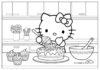 Fun and Creative Hello Kitty Cake Coloring Pages for Kids