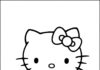 Charming Hello Kitty Drawings to Color: Free Printable Pages