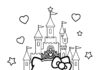 Hello Kitty Princess Coloring Page for Kids