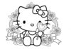 Hello Kitty Valentine Coloring Pages for Kids