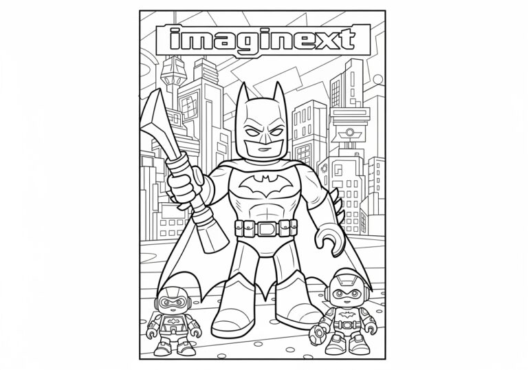 Imaginext Batman Coloring Pages for Kids Imaginext Batman Coloring Pages for Kids
