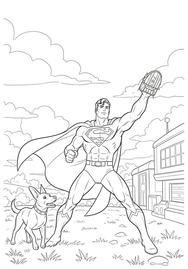 Large Superman Coloring Pages: Fun and Engaging Printables Large Superman Coloring Pages: Fun and Engaging Printables