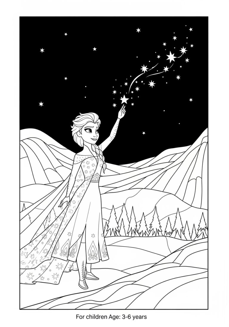 Olaf’s Frozen Adventure Coloring Pages Olaf’s Frozen Adventure Coloring Pages