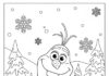 Frozen Coloring Pages: Olaf