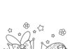 Printable My Melody and Kuromi Coloring Pages