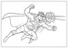 Retro Superman Coloring Pages