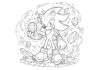 Shadow the Hedgehog Pictures to Color