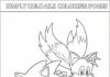 Sonic and Tails Coloring Page – Free Printable