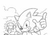 Sonic Coloring Pages: Super Sonic Adventures