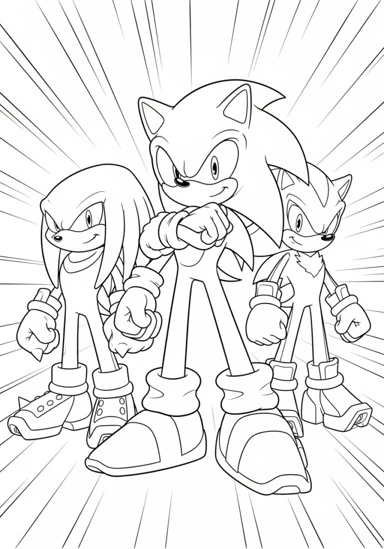 Sonic the Hedgehog Images to Color: Fun & Free Coloring Pages Sonic the Hedgehog Images to Color: Fun & Free Coloring Pages
