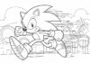 Sonic the Hedgehog Images to Color: Fun and Free Printables