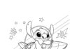 Stitch Movie Coloring Page: Fun Printable for Kids