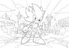 Super Sonic Colouring Pages: Exciting Printable Adventures