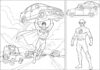 Superman and Flash Coloring Pages