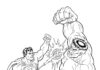Superman and Hulk Coloring Pages