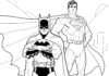 Superman Batman Coloring Pages: Printable Fun for Kids