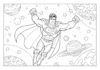 Superman Coloring Pages for Adults: Explore Your Creativity