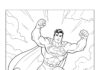 Superman Coloring Pages for Toddlers