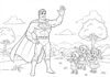 Explore Superman Educational Coloring Pages for Kids