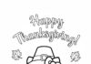 Thanksgiving Hello Kitty Coloring Pages: Festive Fun for Kids