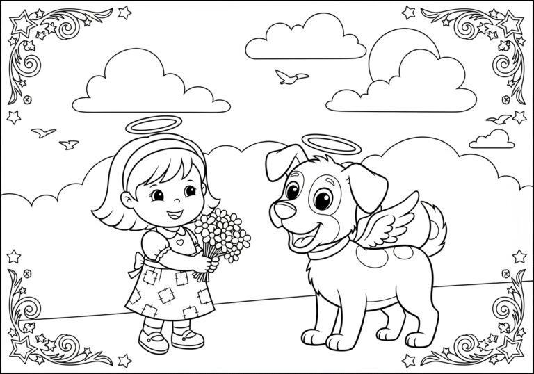 All Dogs Go to Heaven Coloring Pages All Dogs Go to Heaven Coloring Pages