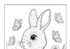Bunny Image to Print Out and Color