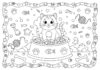 Cat Food Coloring Page