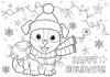 Christmas Puppies Coloring Pages: Festive Fun for Kids