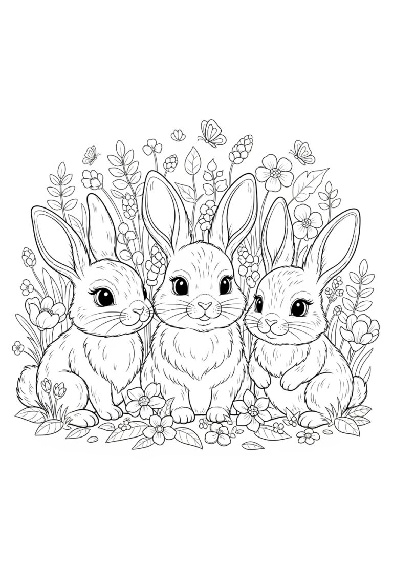 Bunny Picture to Print Out and Color Bunny Picture to Print Out and Color