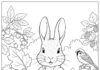 Coloring Page of Peter Rabbit to Print Out and Color