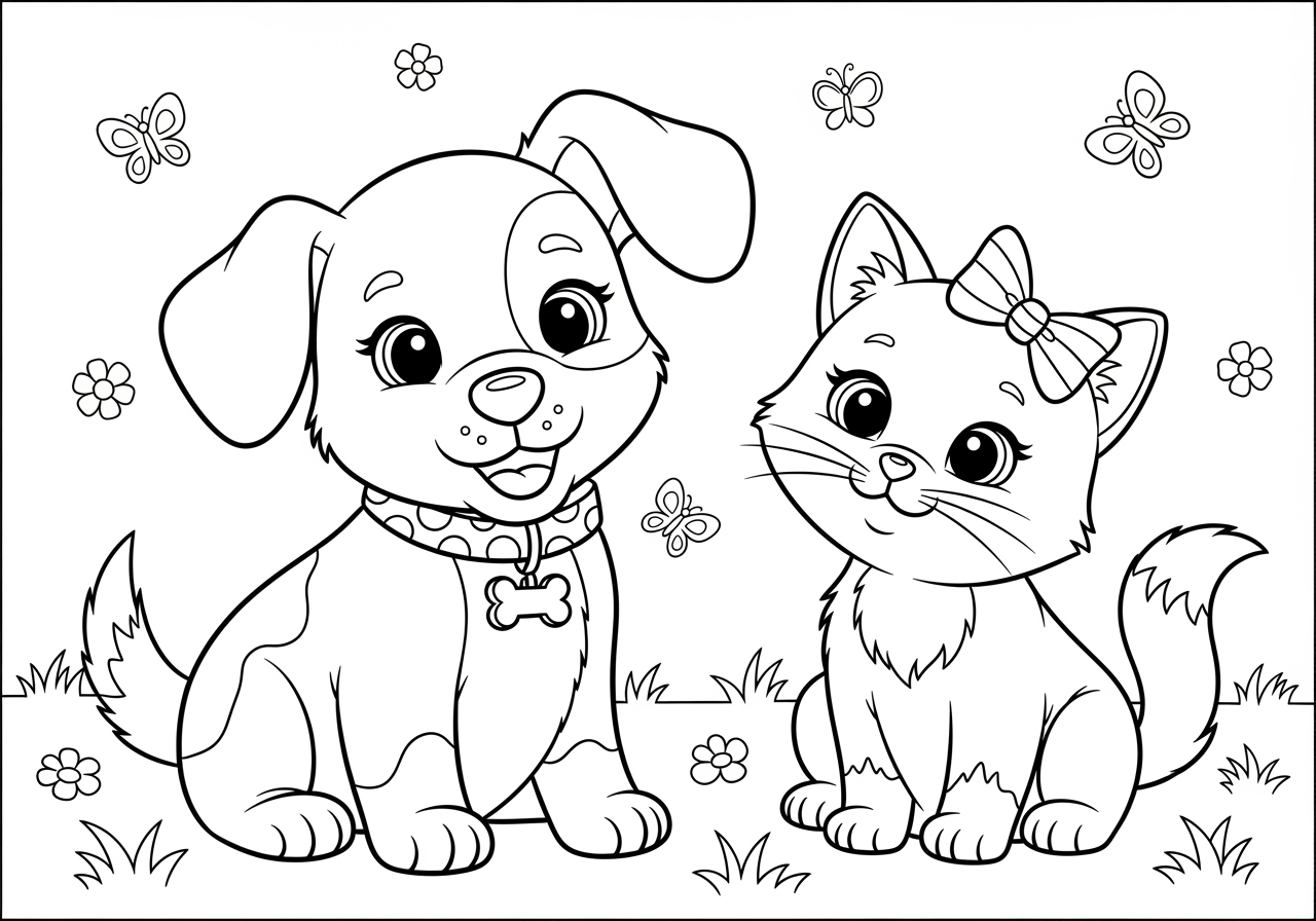 Cat Birthday Coloring Pages Free Printable Fun Cat Birthday Coloring Pages Free Printable Fun