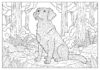Explore Detailed Dog Coloring Pages for Creative Fun